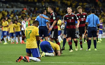 Tròn 1 năm Brazil thảm bại 1-7 trước Đức ở World Cup 2014